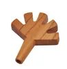 Classic Five Holes Wooden Cigarette Cones Holder with Portable Carry Smoking Accessories Easy to Use and Clean