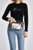 Fanny Pack PVC Clear Sport Pack Vattentät midjepåse Stadion Godkänd Clear Purse Transparent Justerbar Belt Resväska för Kvinnor Män