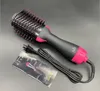 Hårborste OneStep Hair Volumizer 3 i 1 Torktorare Rättare Curler Styling Comb Bomb Blow Dryer Brush VIP Link7530589