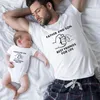 Cute Family Look Matching Clothes Short Sleeve dad and son Clothes T-shirt