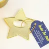 Under stjärnorna Gold Star Beer Bottle Opener Party Souvenir Wedding Favors Gift för gäster