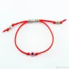 30 pièces réglable kabbale rouge chaîne Bracelet mauvais œil perle Protection santé chance bonheur pour hommes et femmes bijoux cadeau 2505