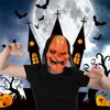 Хэллоуин тыква череп маска Halloween День Маскарад Забавный Ребенок Взрослый тыквы Череп Маска Мультфильм тыквы маски
