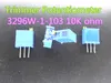 10 pcs/lot Trim Pot Potentiomètre Trimmer 3296W-1-103 3296W 103 10K ohm en stock