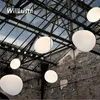 Современные стекла подвеска лампа Нерегулярное Stonelike Лобби Торговый центр Холл Вилла лестничные Дуплекс Гостиная Настраиваемый платяной освещение