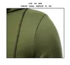 Moda Casual Hoodie Mens Mens Pulôver Com Capuz Sólida Cor Sweater Drawstring Costura De Costura De Costura Verde Preto Cinza Armário-Verde M-3XL Tamanho