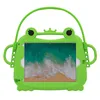 Silikonhülle Cartoon Frosch Anti-Fall-Schutzhülle Softshell passend für Tablet Air Air2 234 Autoschale