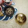 Creative or pomme de pin en céramique pot d'étanchéité cuisine thé sucre épices réservoir de stockage maison stockage décoration 12.5*10 CM
