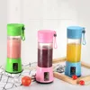 4styles 380 ml Personal Blender Cup Travel Puchar USB Przenośny Elektryczny Sokowirówka Blender Manual Akumulator Butelka Owoce Narzędzie Warzywowe 6020