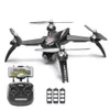 MJX 버그 5 W B5W 1080P FHD 5G WIFI FPV RC Quadcopter가있는 일축 겨울 GPS를 이용한 Mode RTF - 3 배터리