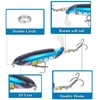 140mm/35g Top water Whopper Plopper Lures Soft Rotating Tail Fishing Lure Artificial Hard Bait Pencil Bait Fishing Tackle