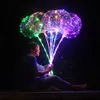 Reusable Luminous Led Balloon Transparent Round Bubble Decoration Party Wedding balloons birthday party decorations adult baloon6491795