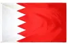 90X150CM Bahrain-Flagge, individuell, 90 x 150 cm, Polyester, fliegend, hängend, Nationalflaggen von Bahrain, Länderbanner für den Innen- und Außenbereich