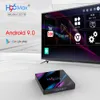 Android 9.0 TV Box H96 Max RockChip RK3318 Quad Core CPU 4GB 32GB 64GB 265 4K Google Play Playing Player Media Player