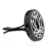 600 DESIGNS 30mm Aromatherapy Essential Oil Diffuser Locket Black Magnet Opening Car Air Freshener With Vent Clip 10 felt pa8236826