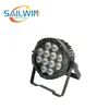 Lavado de batería inalámbrico DMX de alta calidad 12x18w rgbwa uv 6in1 par led impermeable al aire libre ip65 luz de escenario