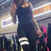Kadın Eşofman Yoga Seti Siyam Topluluğu Spor Seksi Spor Giyim Tulumları Katı Renk Eşofman Koşu Giyim Fitness Spor Setleri