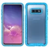 Para samsung nota 10 pro a10e a20e a20 a20 a20 a10 s10 e s9 plus j3 j7 2018 híbrido combo pc tpu claro transparente defensor phone case 6 cores