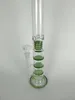 18-mm-Verbindung, grünes dreischichtiges Glasrohr, 47 cm hoch, das Glasrohr 5 cm im Durchmesser, 5 mm dick