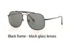 Atacado Top óculos de sol de qualidade homens mulheres Marca Designer metal lentes de vidro uv400 espelho Frame retro Eyewear com caixa e etiqueta