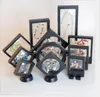 3D Drijvende Frame Sieraden Display Case Shadow Box met een Stand Picture Frame Ringen Hanger Ketting Muntstukken Medailles Presentatie Case Dozen