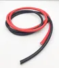 Freeshipping 5m red + 5m black extension cable flexible silicone wire Test Line 8AWG tinned Copper Cord silicone rubber Cable