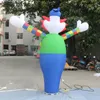 Free shipping Single Leg Inflatable Air Dancer with Blower inflatable clown ballon