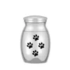 Mini piccoli cofanetti per animali domestici Urne commemorative Urna per zampe di animali domestici Supporto per ceneri Urna per cremazione per ceneri Ciondolo per urna per cani e gatti 16x25mm9238573