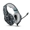 Dla PS4 Xbox One przewodowe słuchawki słuchawkowe Camuflage 35 mm słuchawki do gry słuchawkowej z mikrofonem do komputera na komputerze laptop iPhone S5252054