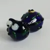 8cm de vidro tubos de mão estilo animal fumando tubo de vidro mini -bong bong tobacco Burner Dabber Rig