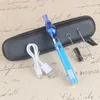 Evod Wax Vaporyzer Pen Kits Szklany Globe Atomizer Suche Zioła Vape Pen Wax Zbiornik Zestaw Elektroniczny Papieros Battery DAB Pen Starter Zestawy