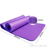 Amerikaanse voorraad 2020 10mm dikke streep verliezen gewicht oefening yoga mat pilates yoga mat fitnessschuim pad FY6016