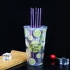 Straws Plastic Straws for Juice long hard straws food grade AS material safe healthy durable home party garden use