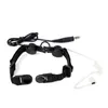 Tactical Throat Microphone Headset Gear Headphone Tactical Earphone Paintball Airsoft Shooting Combat Outdoor Sports No15-021