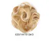 Curly Messy Bun Hair Piece Scrunchie Updo Cover Hair Extensions Real as human233e