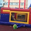 Partido de diversões ao ar livre Gonflable Jumping Slide Boucner Castelo Inflável Casa Bouncy Combo Com Blower Grátis