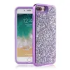 Für Iphone11 Pro Max XR XS MAX Bling Sparkly Glitter Diamond Hybird 3 IN 1 stoßfeste Stoßstange Schutzhülle