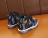 Kids Boot 2019 Moda Kamuflaj Erkek Kızlar Martin Boot Sonbahar Kış Bebek Yürümeye Başlayan Ayakkabı Deri Ayak Bileği Botları Boyut 21-30
