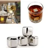 Secchio per cubetti di ghiaccio in acciaio inossidabile Bar KTV Magic Vodka Whisky Stone Wine Whisky Beer Cooler Holder Chiller Tool