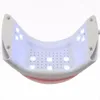 LED UV-lampa Infraröd Induktion Gel Nail Dryer Manicure Tool Dry Machine för alla Curing Nail Gel USB-kontakt HHA135