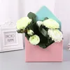 Enveloppe pliée créative fleur Rose savon décoration boîte-cadeau fleurs boîtes d'emballage maison fête mariage emballage cadeau