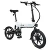 Fiido D2 Folding Electric Moped Bike City Bike Commuter Bike Tre Ridlägger 16 tums däck 250W Motor 25km / h 7.8Ah litiumbatteri 20-35k