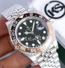 رجال الأسود الأخضر KS Watch Men Automatic Eta 2836 Red Blue 126710 Watches Steel Jubilee Bracelet 126719 Dive Wristwatches