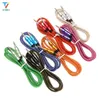 500pcs/lot 3.5 Auxiliary Cable Audio Cable Nylon bamboo style Male Aux Cord Cable For Mp3/Speaker/Car Suppion wholesale