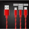 Hochgeschwindigkeits USB-Kabel Typ C bis C Ladungsadapter Daten Synchronisation Metall Ladung Telefonadapter 1-3m Dicke Starke geflochtene USB-C-Ladegerät