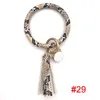 PU Pulseira Keychain Mármore Personalizado Leopardo Chaveiro Chaveiro Chaveiro Tassel Chaveiro Bracelete 32 Estilo Hha562