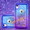 Pour iphone xr Case Glitter Case Bling Sparkle 3in1 Heavy Duty Antichoc Full Body Protective Shell Pour 6s xs 7 8 plus 11 pro S20