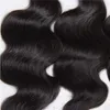 wefts 4pcs/lot 6a 페루 처녀 모발 바디 웨이브 100% 페루 인간 머리 직조 묶음 자연색 페루 바디 웨이브 가공되지 않은 험난