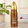 17oz Stainless Steel Bullet Shape Thermos Insulation Cup Vacuum Water Bottle Military Missile Coffee Mugs Drinkware Kids Cups