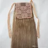 Human Hair Ponytail 10a zrzucanie bezpłatnej flazdy bezpłatnie Około 1216 cali 100G PCS Brazylijskie przedłużenia włosów kucyka